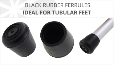 Round rubber feet for outlet step ladders